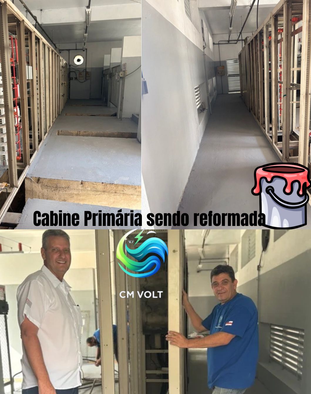 cabine primária reformada